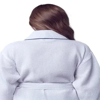Knee-Length Waffle Robe for Women - The Coin Has A Say