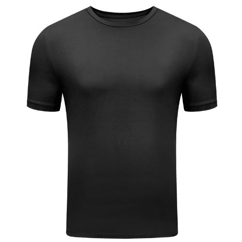 Men's Bamboo Rayon Crew Neck Tee Shirt - The Coin Has A Say