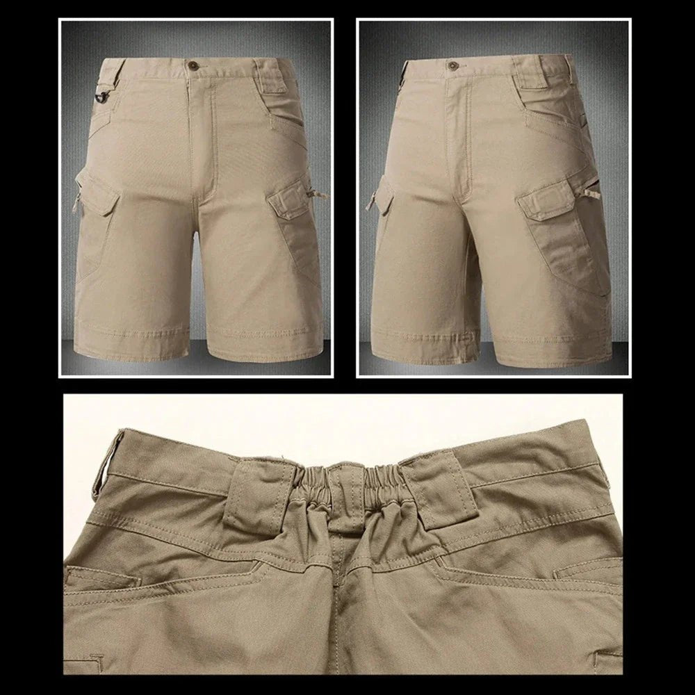 Mens Quick Dry Outdoor Cargo Shorts - The Coin Has A Say