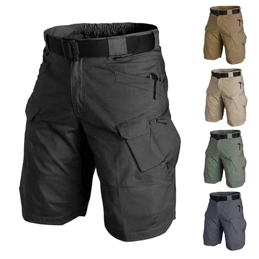Mens Quick Dry Outdoor Cargo Shorts - The Coin Has A Say