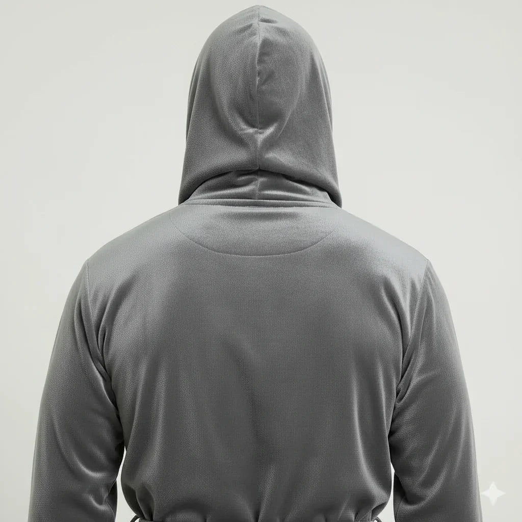 Men’s Robe with Hood – Ultra-Soft Plush Comfort for Everyday Use - The Coin Has A Say