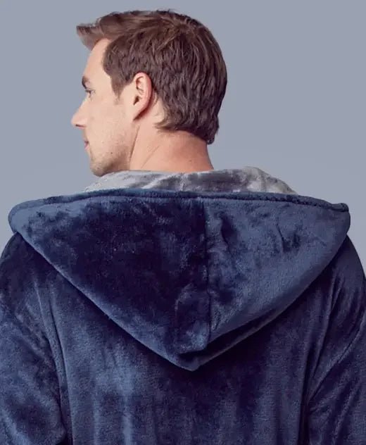 Men’s Robe with Hood – Ultra-Soft Plush Comfort for Everyday Use - The Coin Has A Say