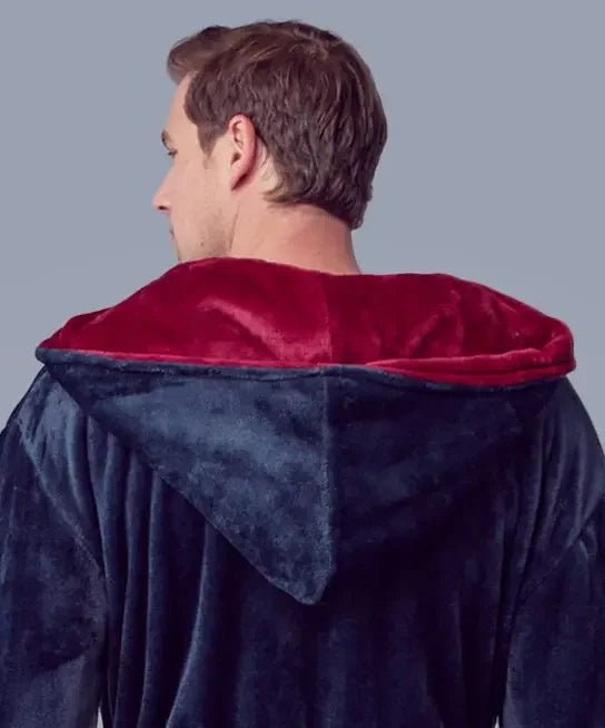 Men’s Robe with Hood – Ultra-Soft Plush Comfort for Everyday Use - The Coin Has A Say