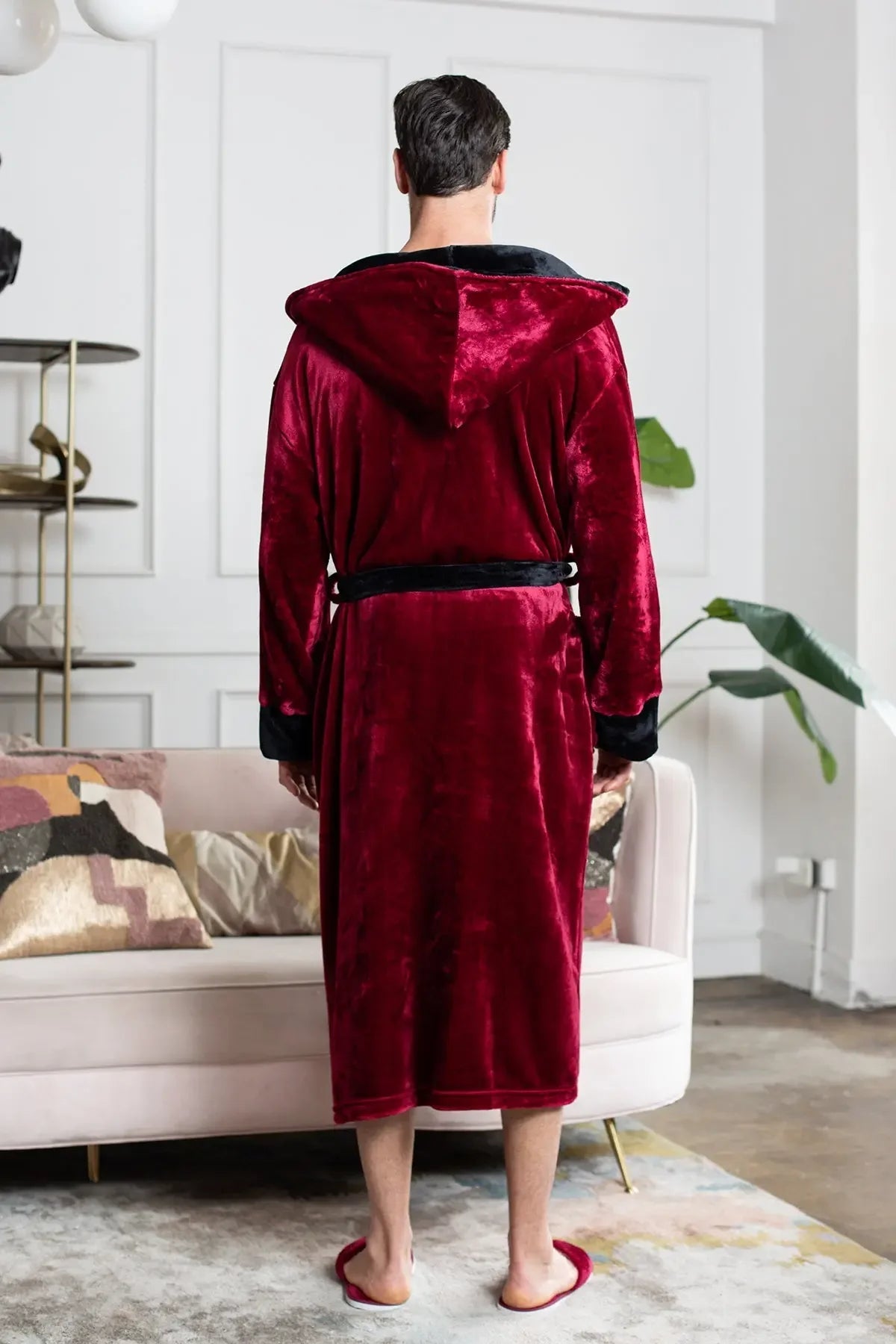 Men’s Robe with Hood – Ultra-Soft Plush Comfort for Everyday Use - The Coin Has A Say