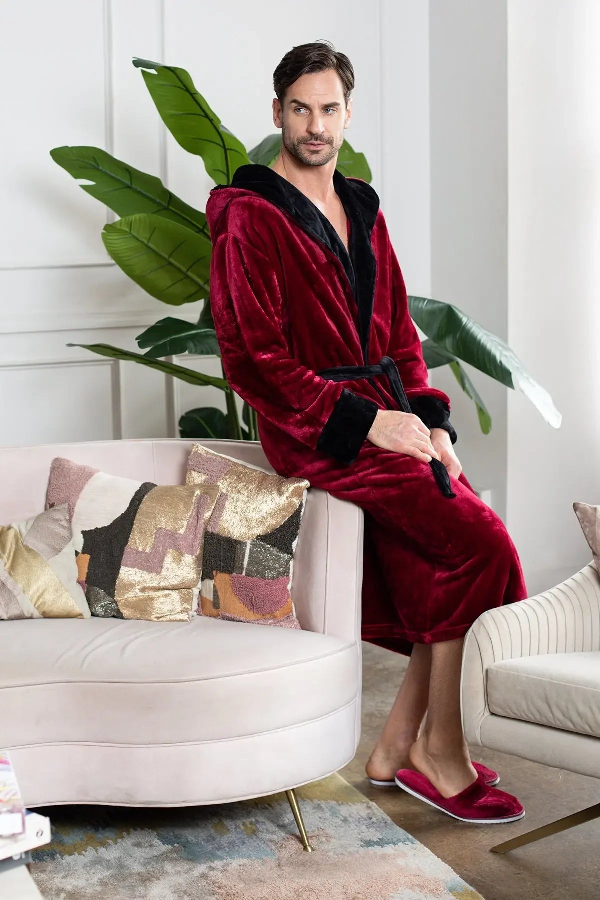 Men’s Robe with Hood – Ultra-Soft Plush Comfort for Everyday Use - The Coin Has A Say