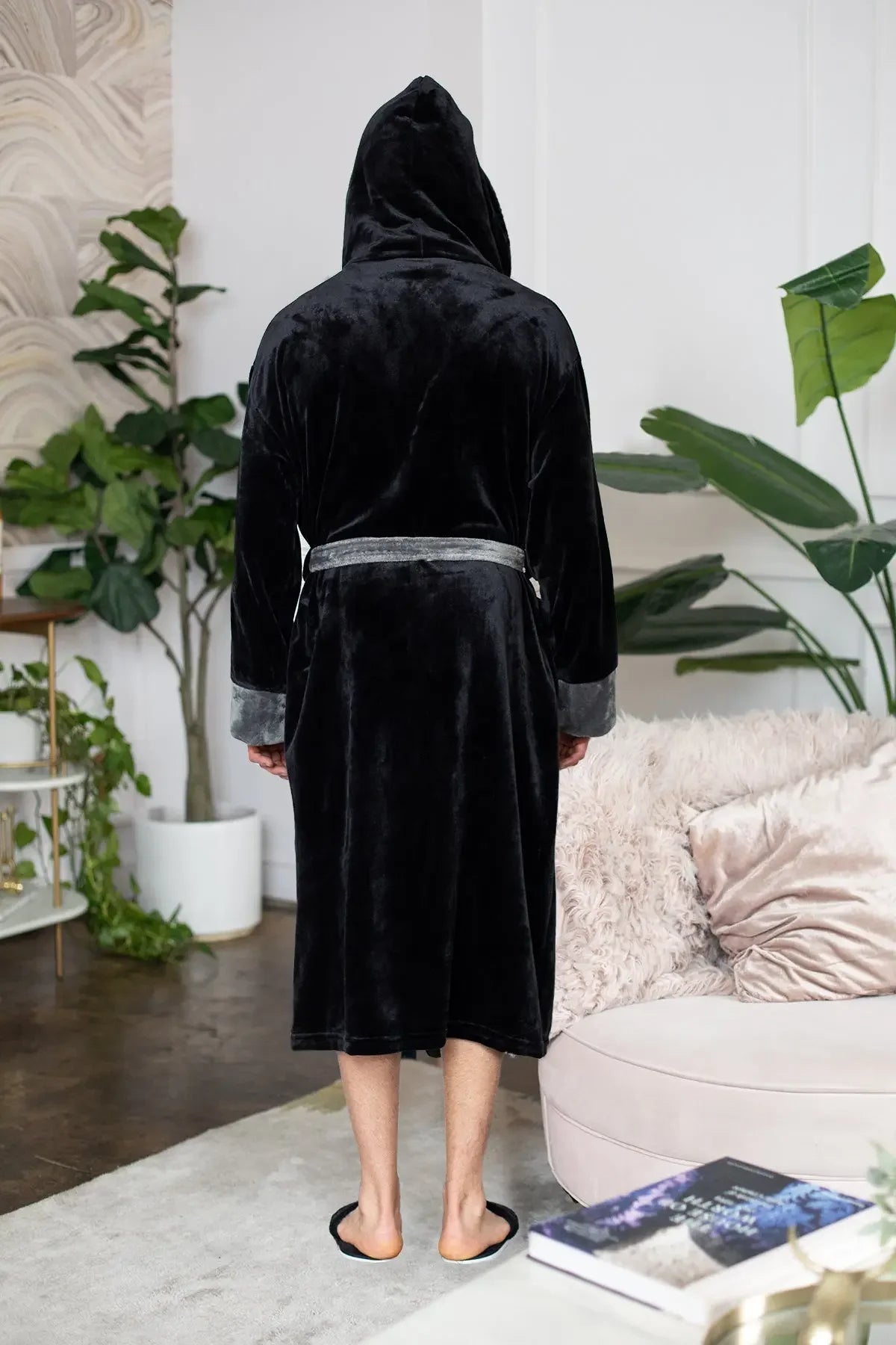Men’s Robe with Hood – Ultra-Soft Plush Comfort for Everyday Use - The Coin Has A Say