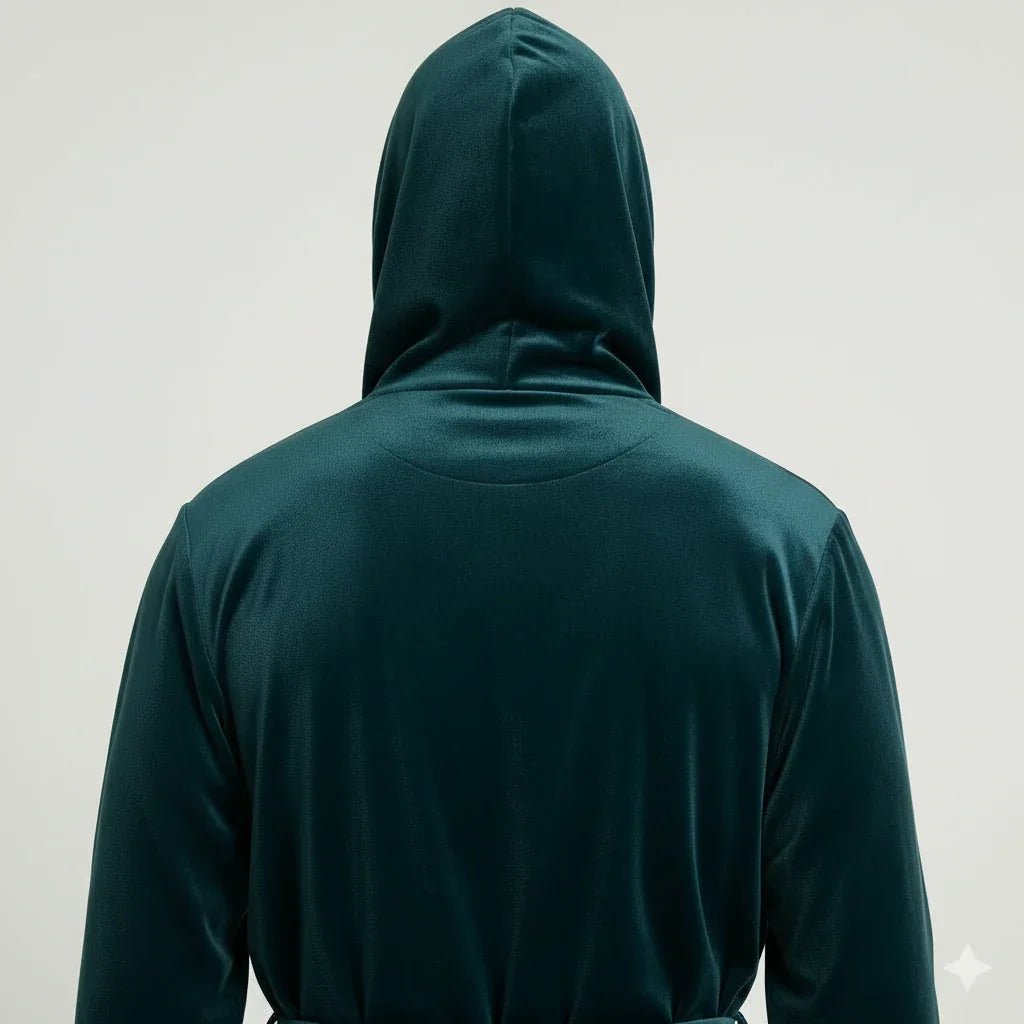 Men’s Robe with Hood – Ultra-Soft Plush Comfort for Everyday Use - The Coin Has A Say