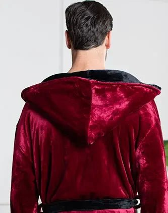 Men’s Robe with Hood – Ultra-Soft Plush Comfort for Everyday Use - The Coin Has A Say