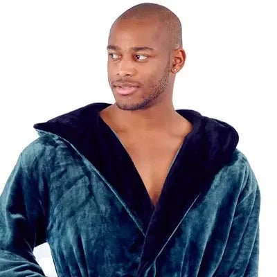 Men’s Robe with Hood – Ultra-Soft Plush Comfort for Everyday Use - The Coin Has A Say