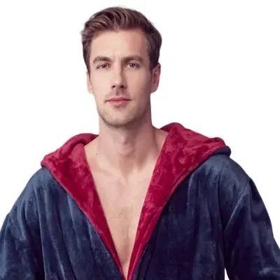 Men’s Robe with Hood – Ultra-Soft Plush Comfort for Everyday Use - The Coin Has A Say