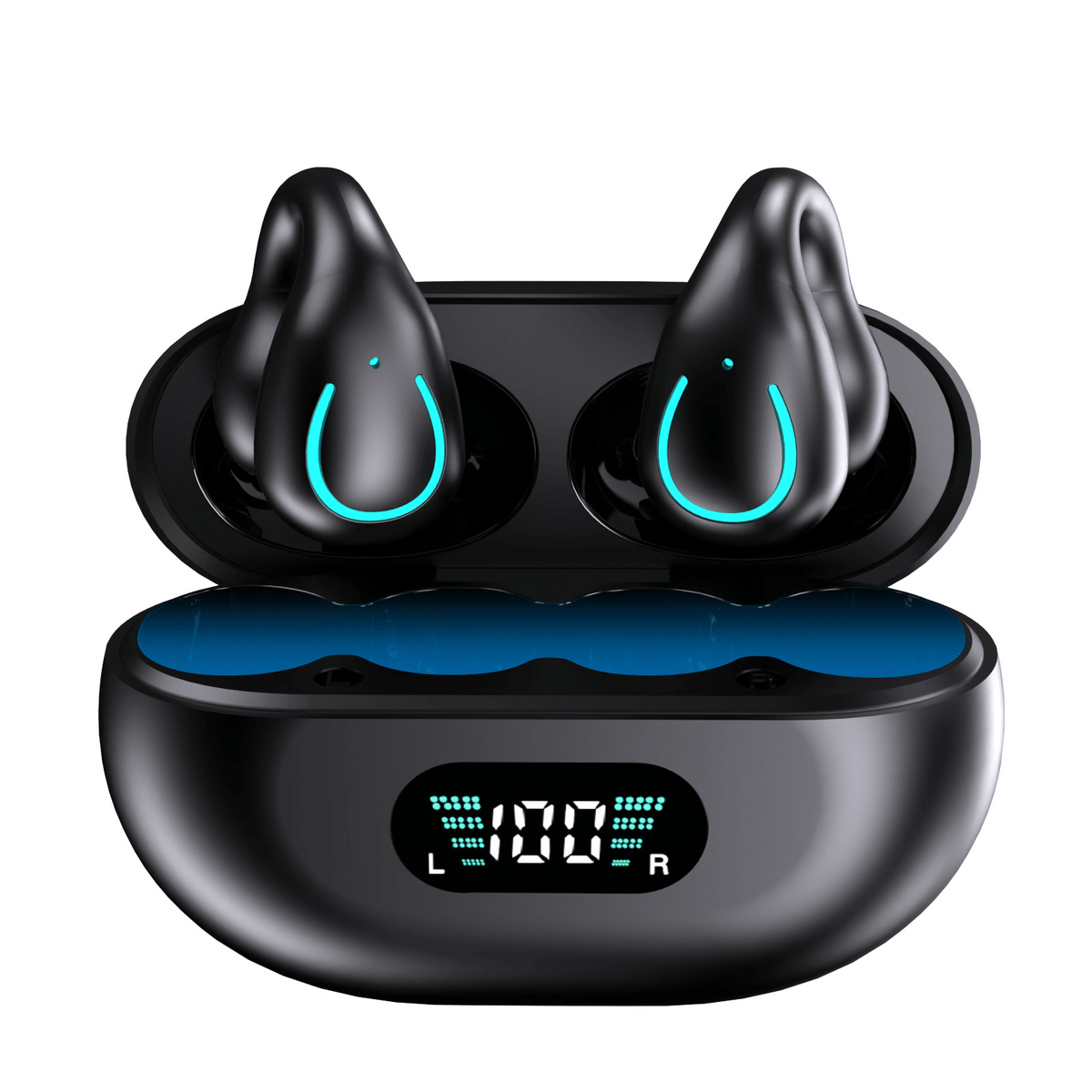 Open Ear Clip Wireless Earplugs Bluetooth TWS - The Coin Has A Say