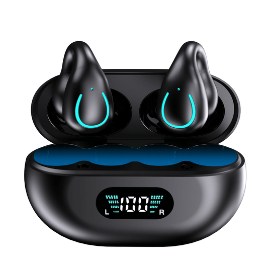 Open Ear Clip Wireless Earplugs Bluetooth TWS - The Coin Has A Say