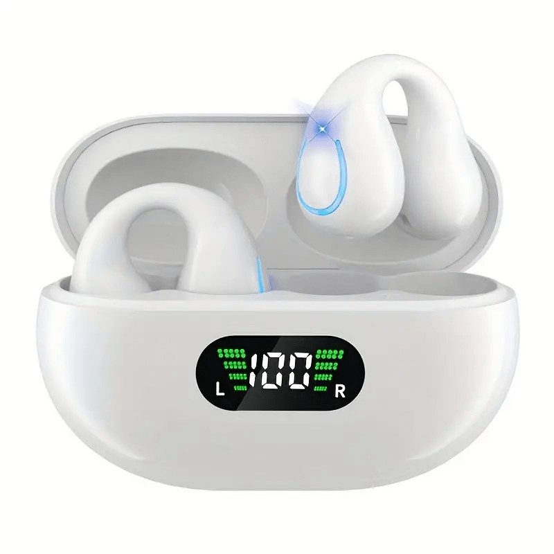 Open Ear Clip Wireless Earplugs Bluetooth TWS - The Coin Has A Say