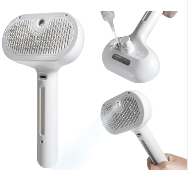 Pet Hair Spray Brush - The Coin Has A Say