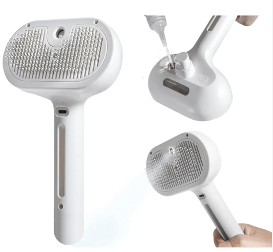 Pet Hair Spray Brush - The Coin Has A Say