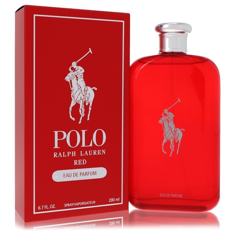 Polo Red by Ralph Lauren Eau De Parfum Spray 6.7 oz (Men) - The Coin Has A Say