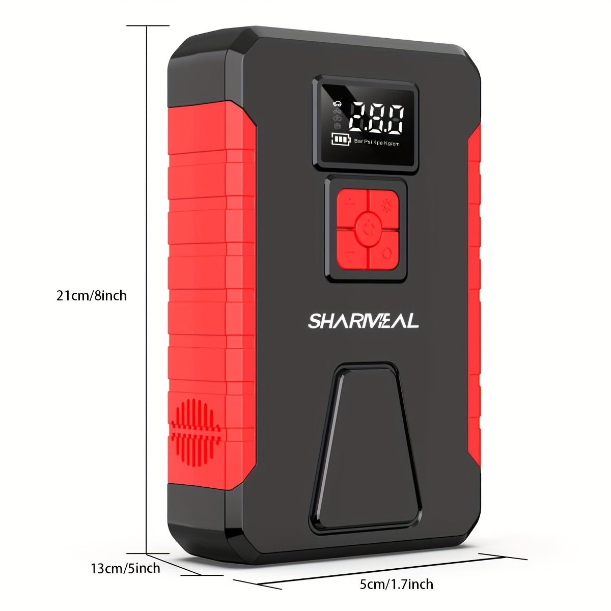Portable Car Jump Starter with Air Compressor - The Coin Has A Say