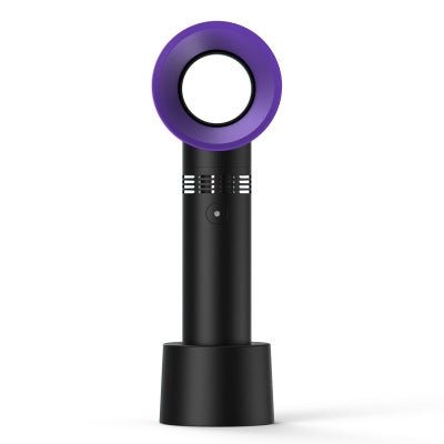 Rechargeable USB Bladeless Fan Portable Handheld Cooling Desk Mini Fan - The Coin Has A Say