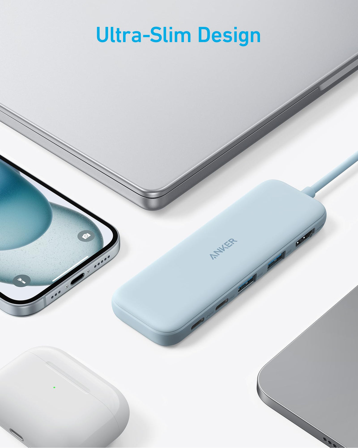 Refurbished Anker <b>332</b> USB-C Hub (5-in-1) - The Coin Has A Say