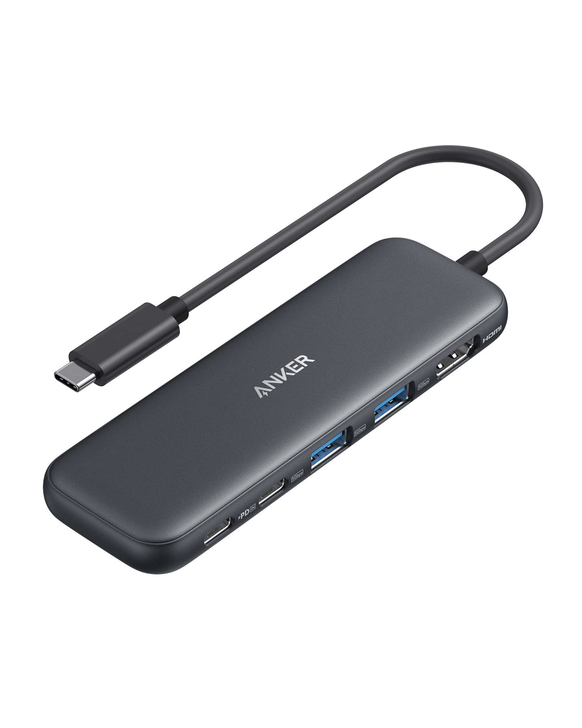 Refurbished Anker <b>332</b> USB-C Hub (5-in-1) - The Coin Has A Say