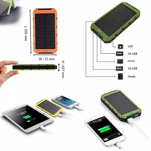 Roaming Solar Power Bank Phone or Tablet Charger - The Coin Has A Say