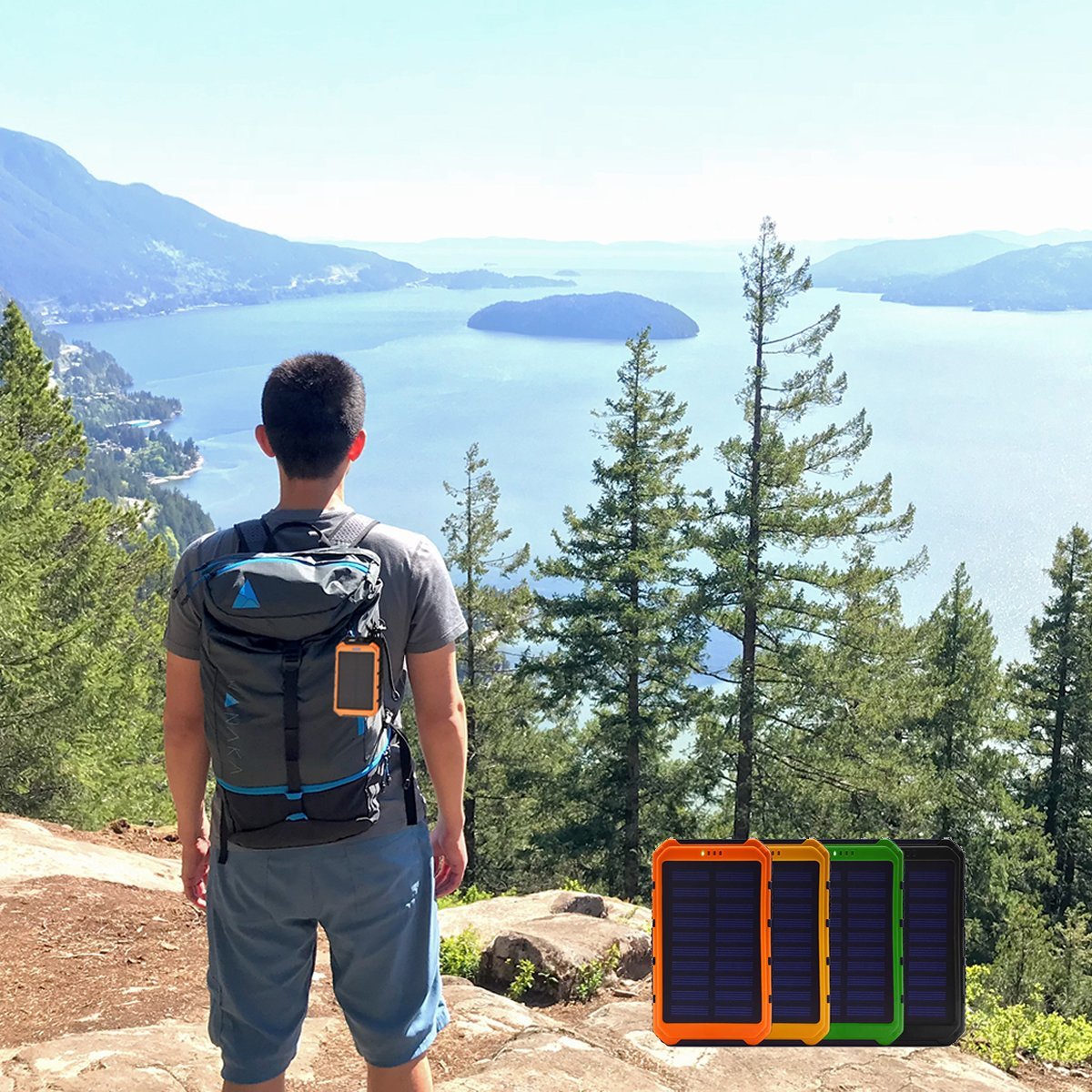 Roaming Solar Power Bank Phone or Tablet Charger - The Coin Has A Say