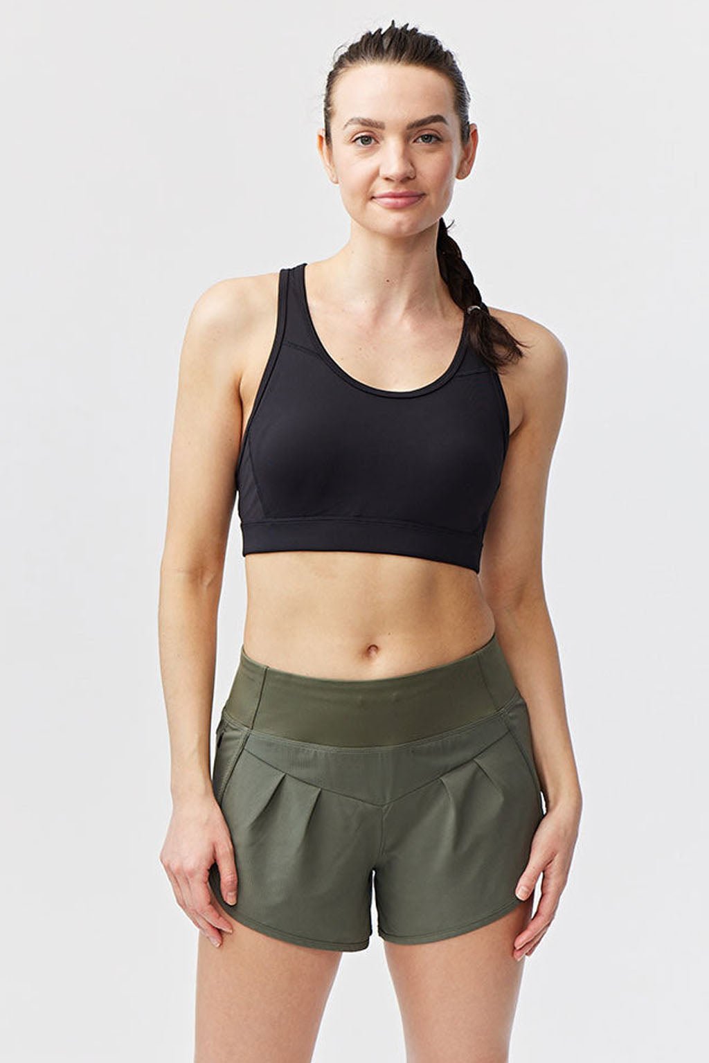 Sheva Women's High Rise Running Shorts - The Coin Has A Say