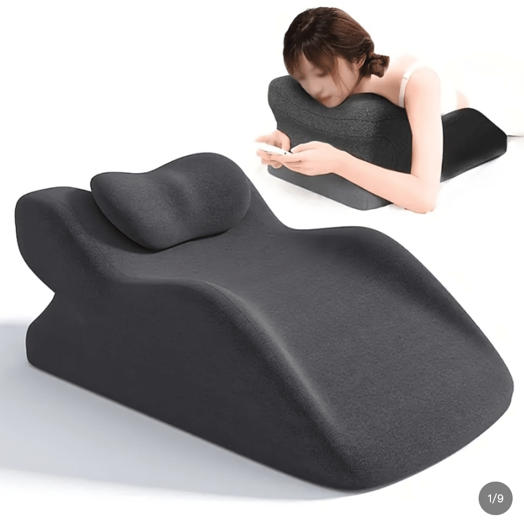 Stomach Sleeper Pillow - The Coin Has A Say