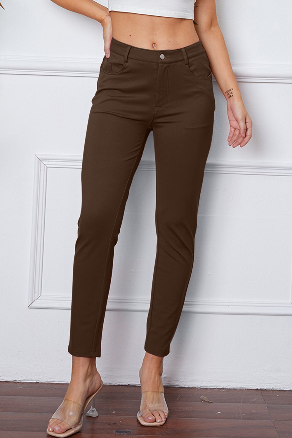 StretchyStitch Pants by Basic Bae - The Coin Has A Say