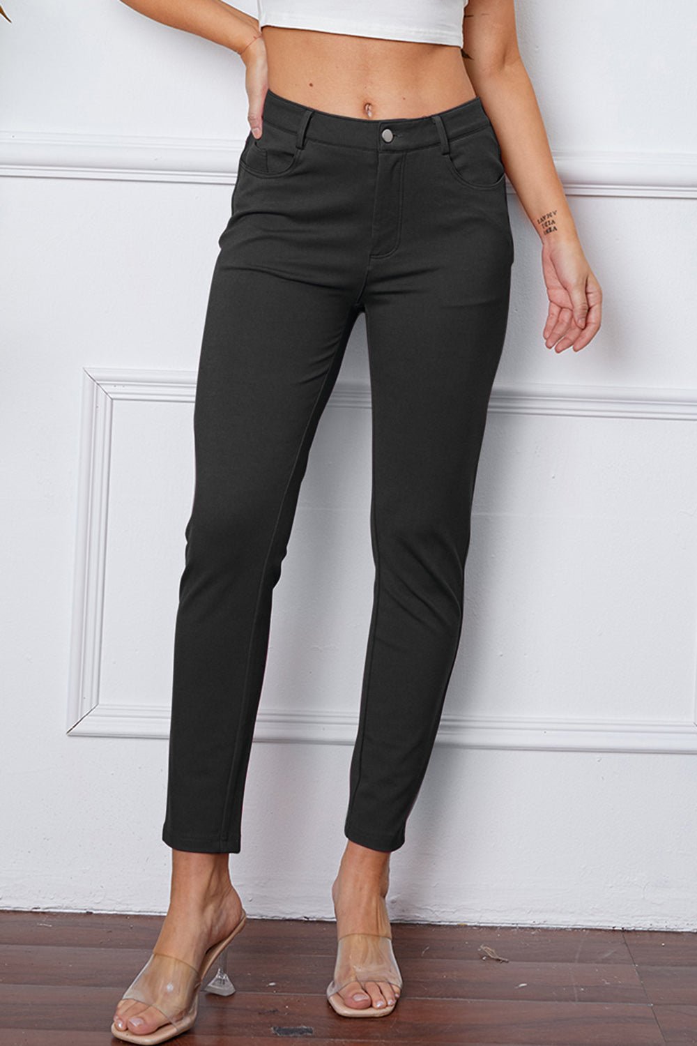 StretchyStitch Pants by Basic Bae - The Coin Has A Say