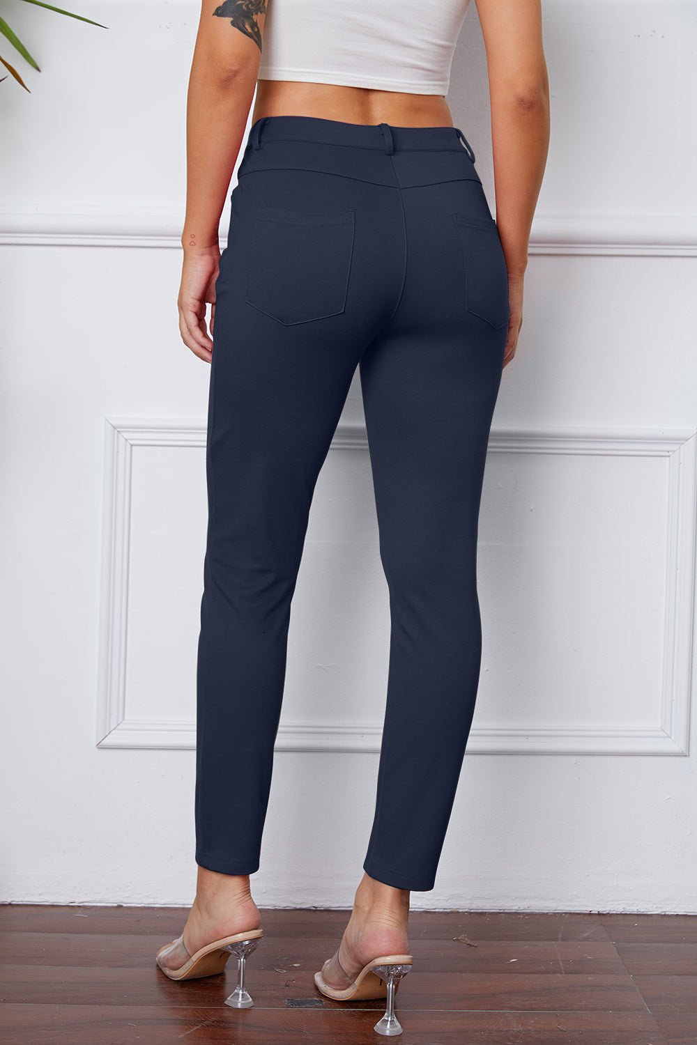 StretchyStitch Pants by Basic Bae - The Coin Has A Say