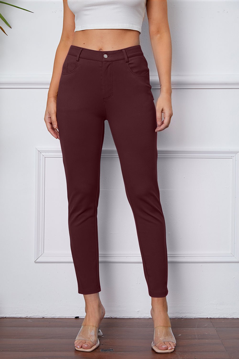 StretchyStitch Pants by Basic Bae - The Coin Has A Say