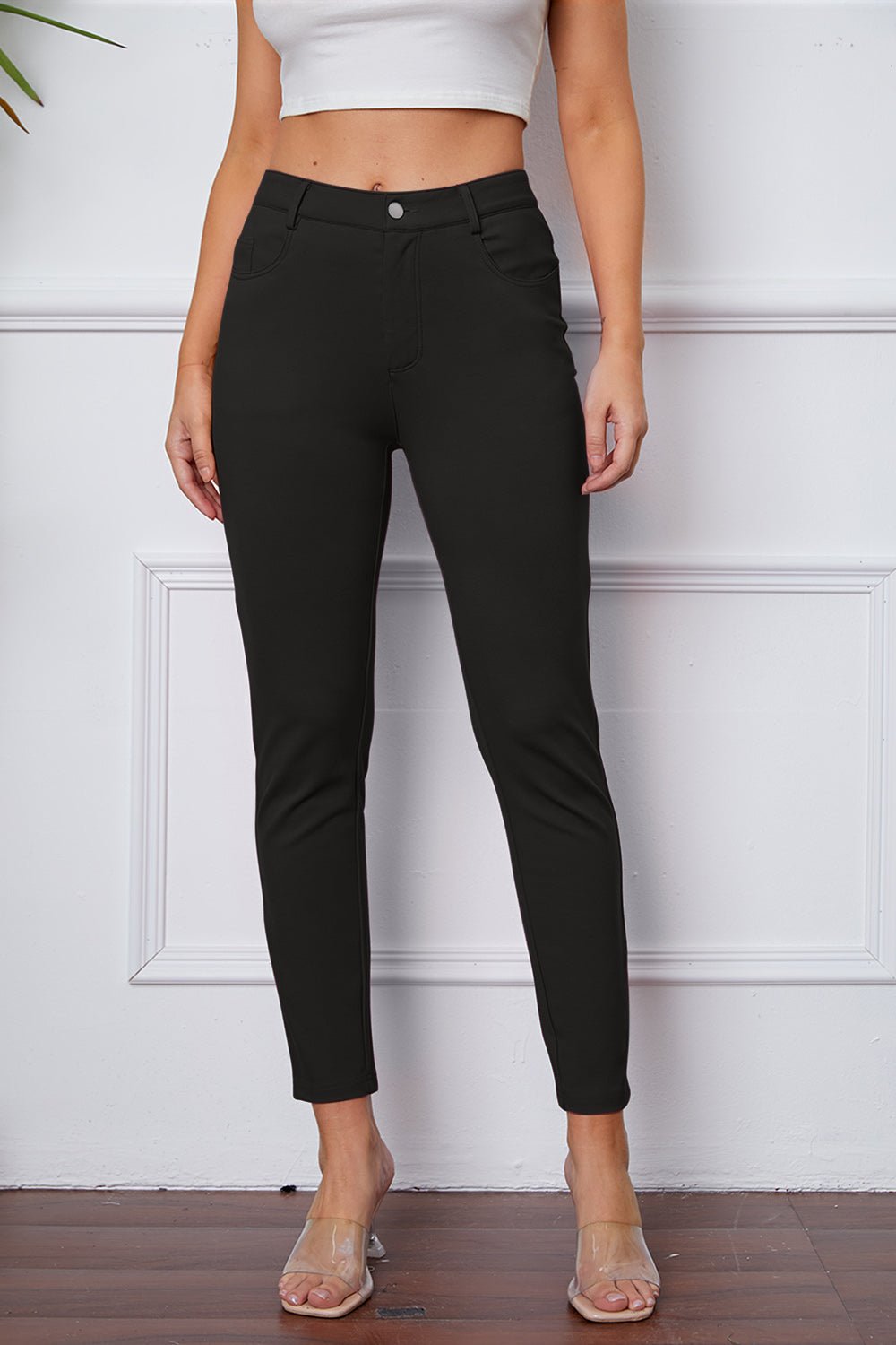 StretchyStitch Pants by Basic Bae - The Coin Has A Say