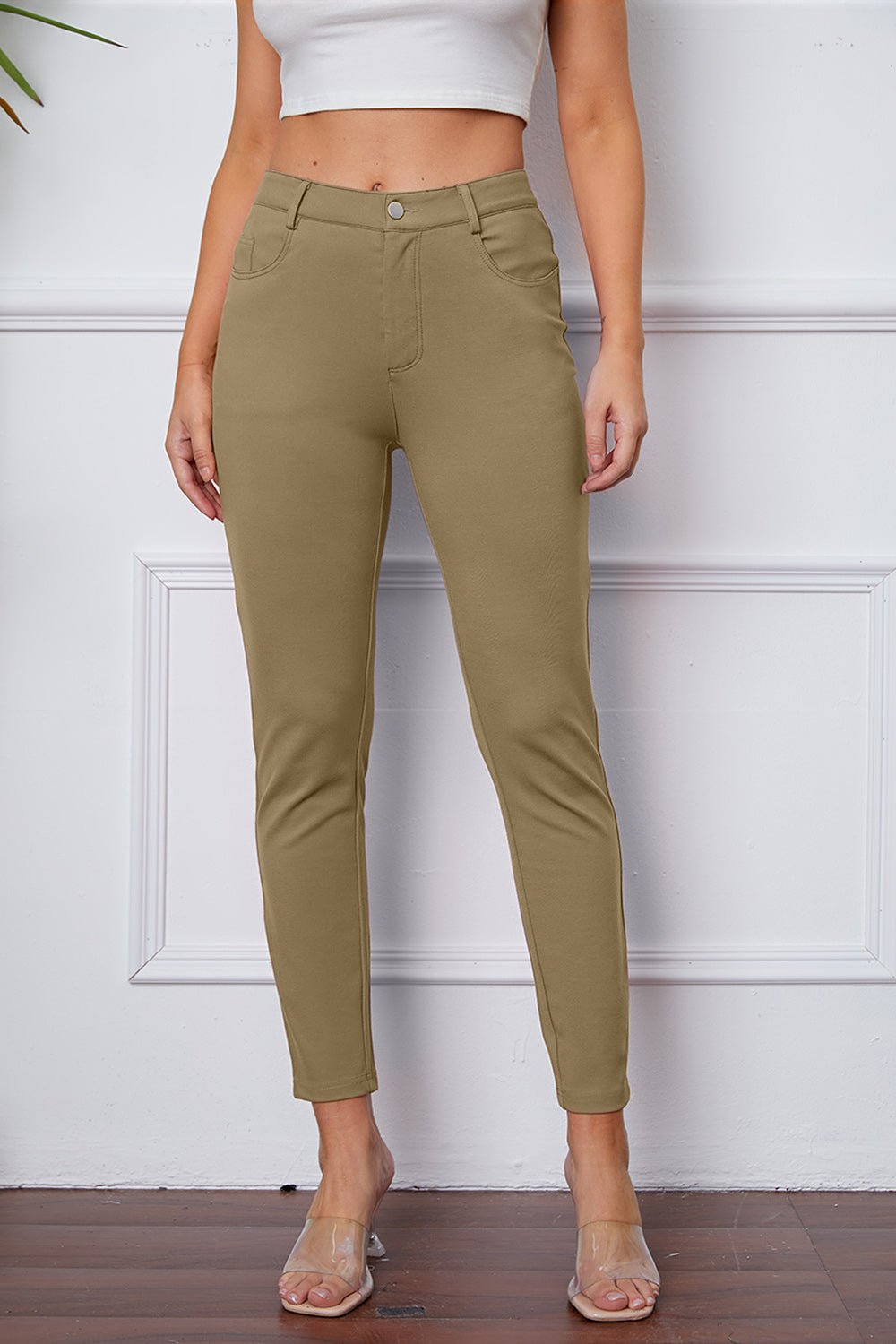 StretchyStitch Pants by Basic Bae - The Coin Has A Say
