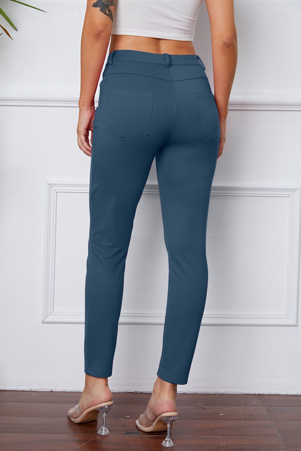 StretchyStitch Pants by Basic Bae - The Coin Has A Say