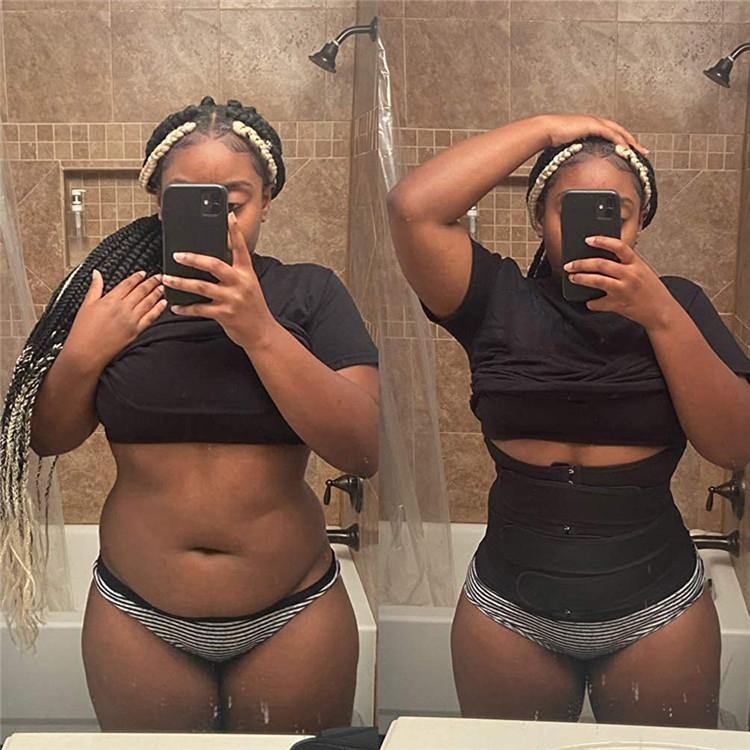 THREE BELT women waist trainer to lose weight while working out - The Coin Has A Say