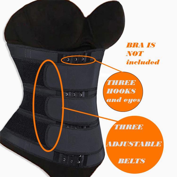 THREE BELT women waist trainer to lose weight while working out - The Coin Has A Say