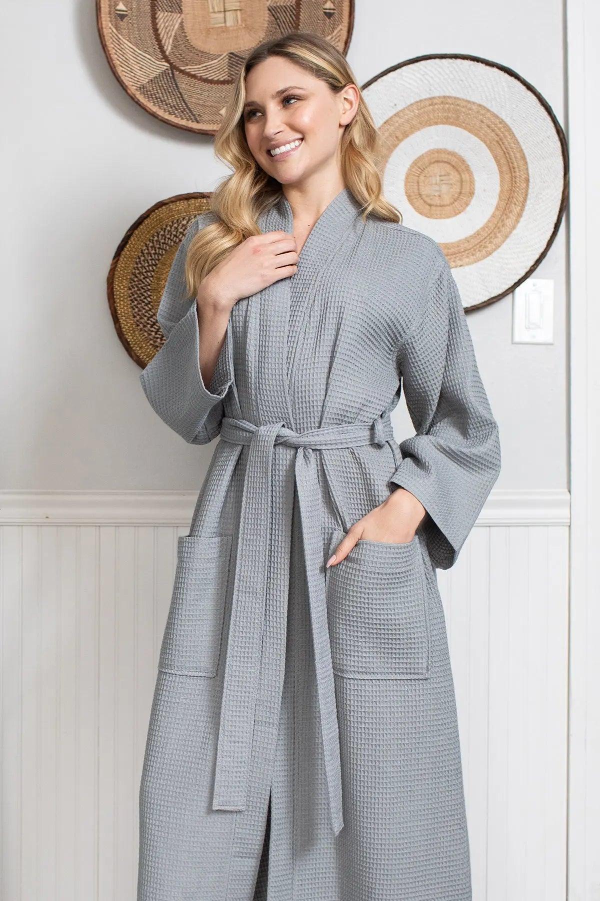Waffle Robe Womens – Lightweight, Quick-Dry Spa Comfort - The Coin Has A Say