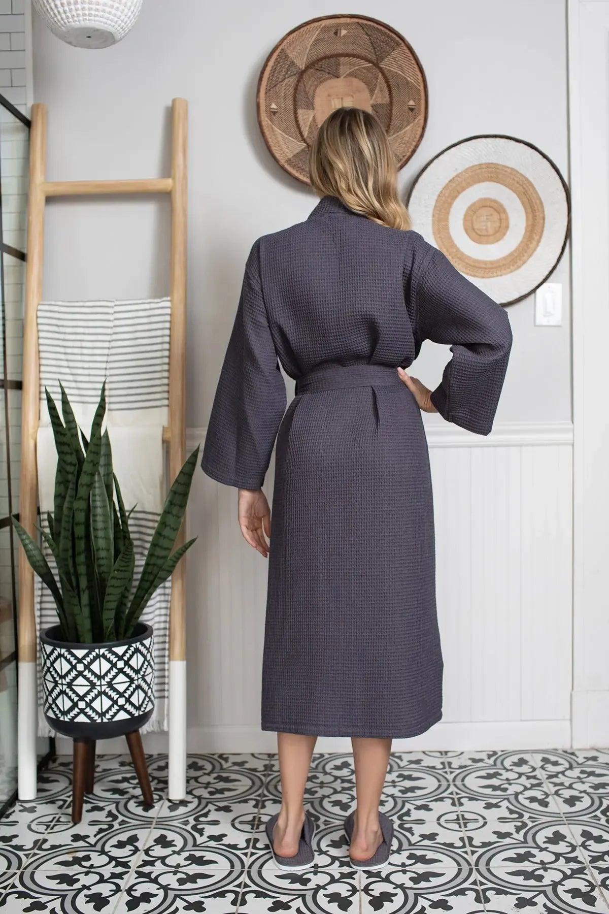 Waffle Robe Womens – Lightweight, Quick-Dry Spa Comfort - The Coin Has A Say