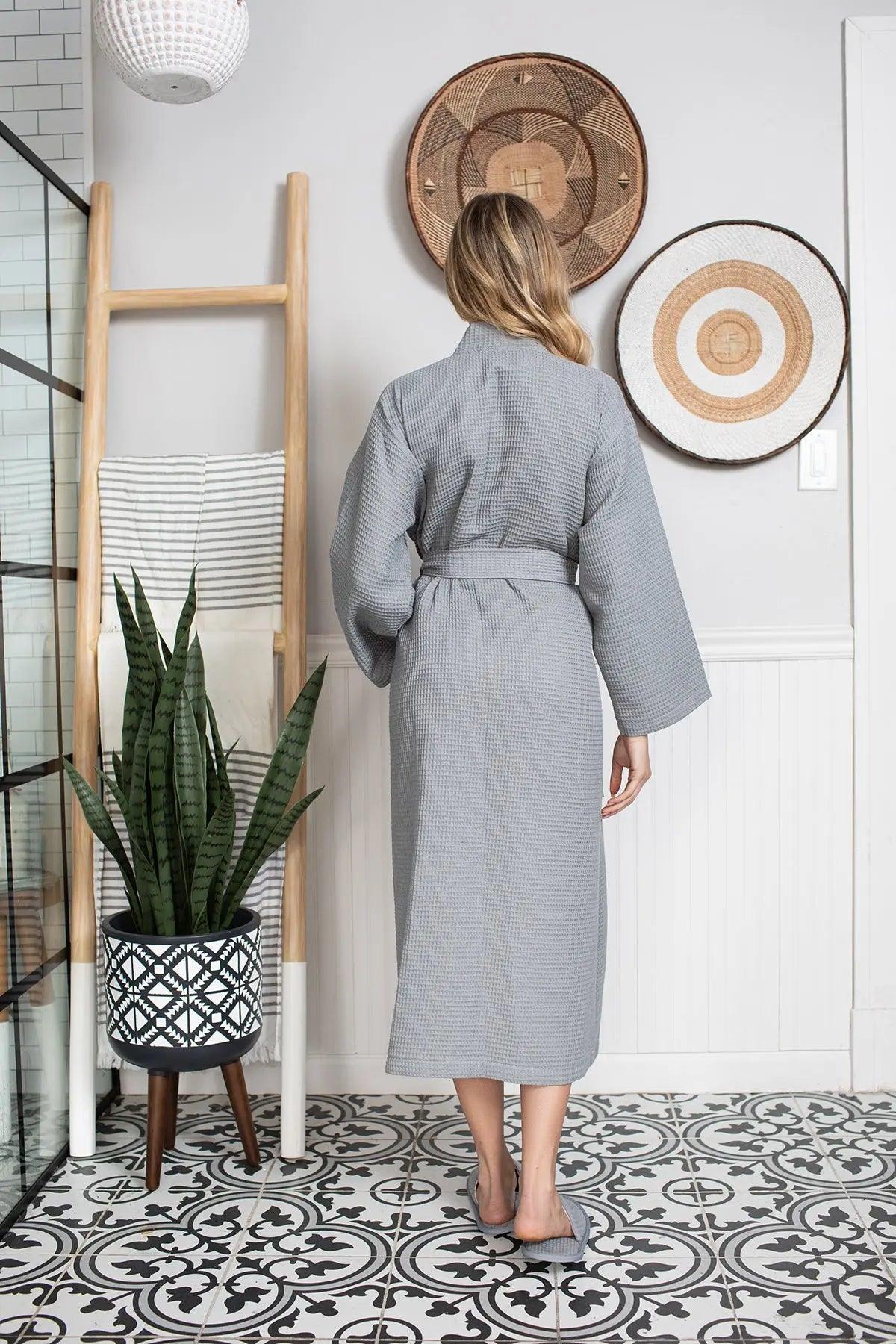 Waffle Robe Womens – Lightweight, Quick-Dry Spa Comfort - The Coin Has A Say