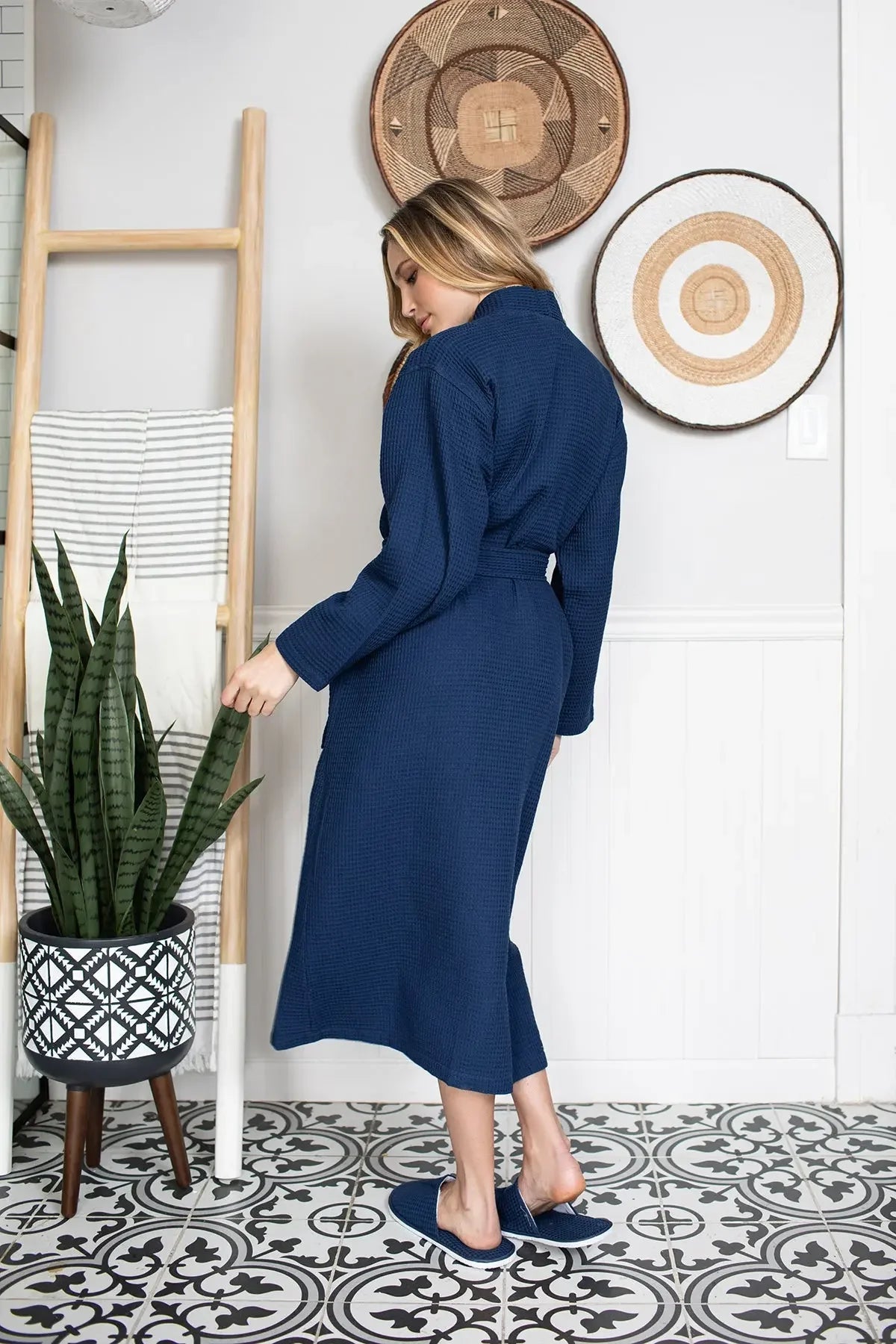 Waffle Robe Womens – Lightweight, Quick-Dry Spa Comfort - The Coin Has A Say