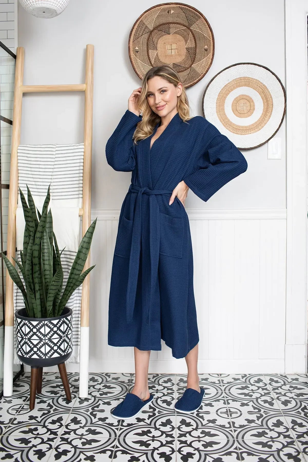 Waffle Robe Womens – Lightweight, Quick-Dry Spa Comfort - The Coin Has A Say