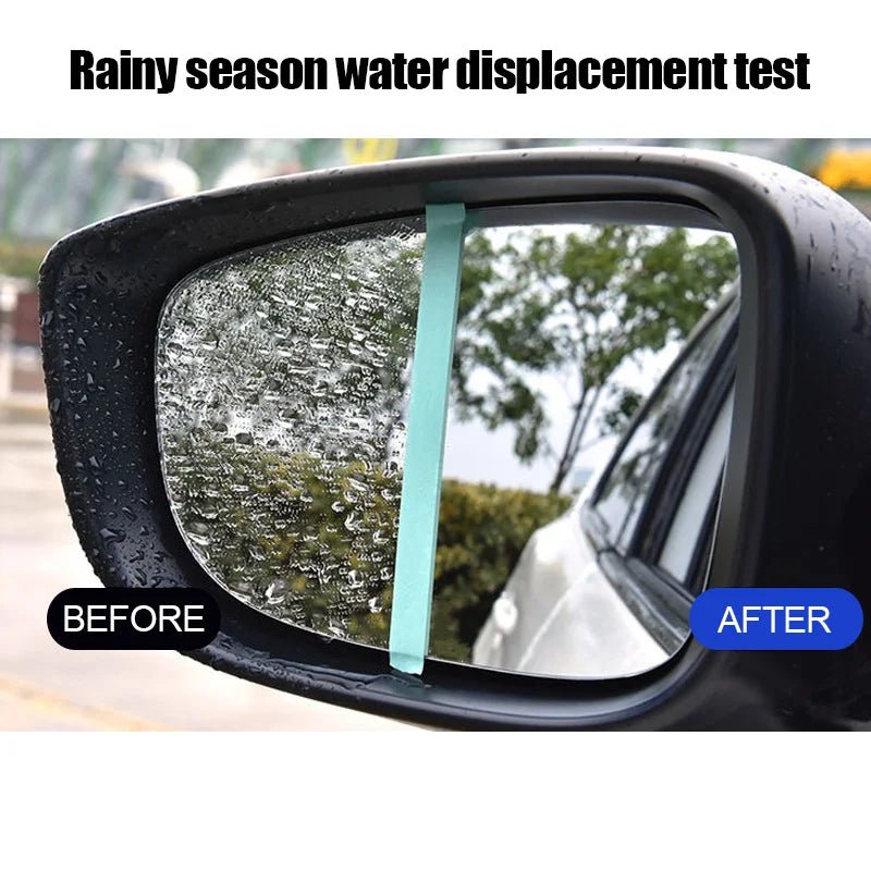Water Repellent Spray Anti Rain Coating For Car Glass Hydrophobic Anti-rain Car Liquid Windshield Mirror Mask Auto Polish Kit - The Coin Has A Say
