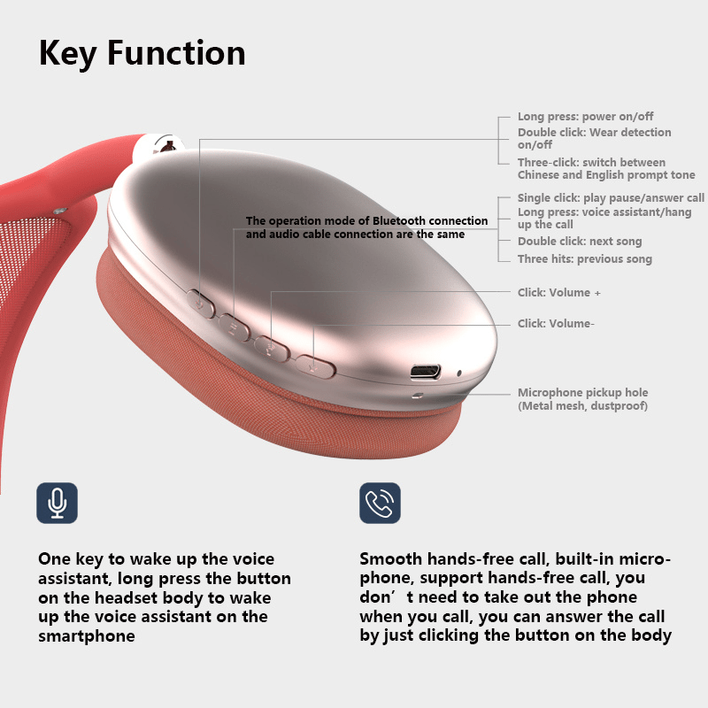 Wireless Sport Bluetooth Headphones with in Ear Detect Function - The Coin Has A Say