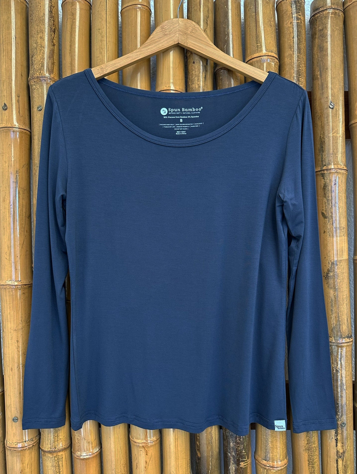 Women's Bamboo Lounge Long Sleeve T-Shirt - The Coin Has A Say