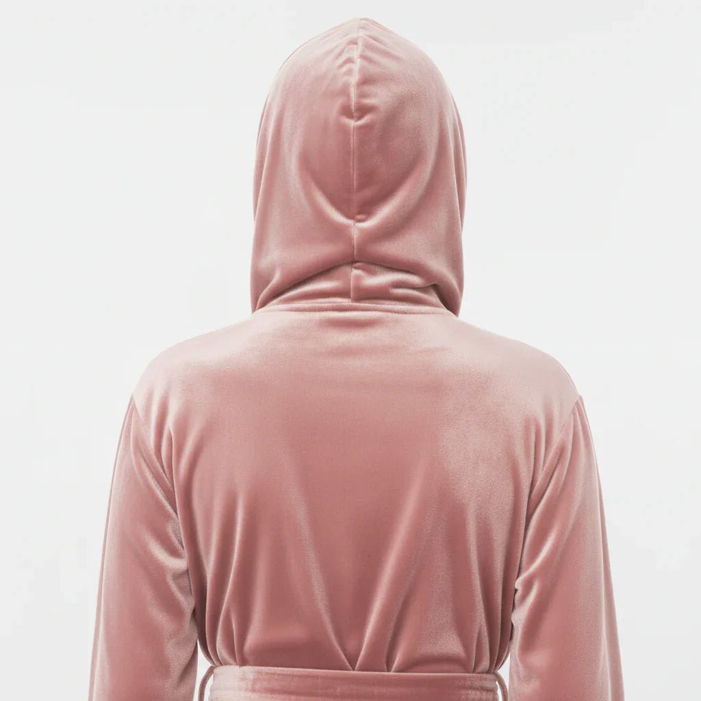 Women’s Plush Hooded Robe - Spa-Worthy Comfort at Home - The Coin Has A Say