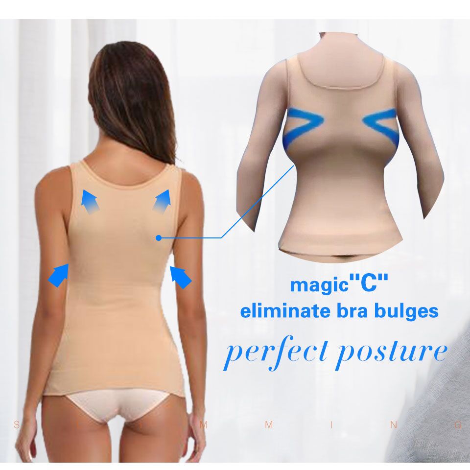 Women's Tummy Control Shape Wear Tank Tops XXL - The Coin Has A Say