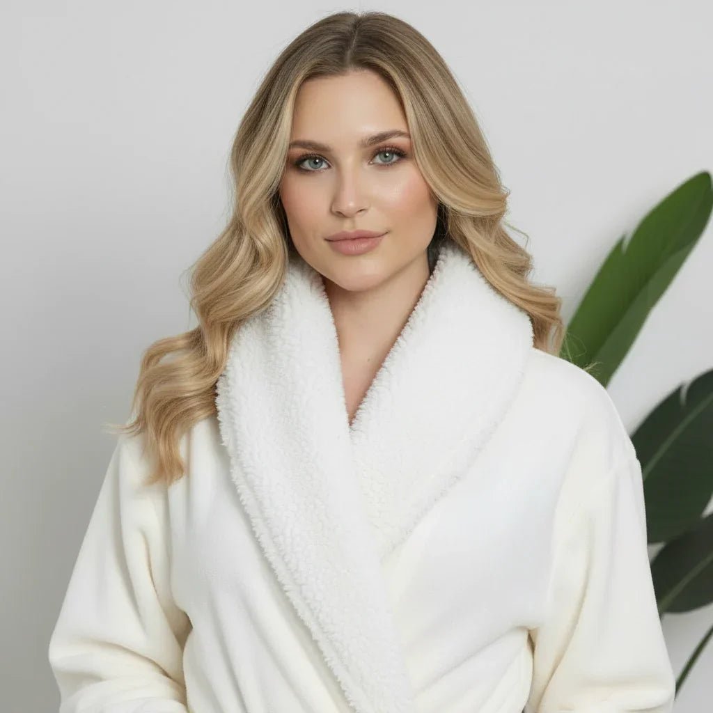 Women's Ultra Soft Plush Bathrobe - The Coin Has A Say