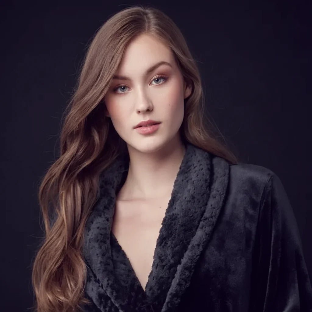 Women's Ultra Soft Plush Bathrobe - The Coin Has A Say