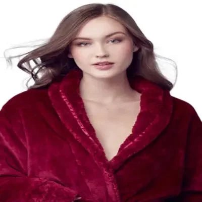 Women's Ultra Soft Plush Bathrobe - The Coin Has A Say